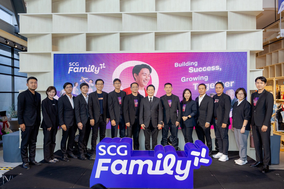 SCG เปิดตัว “SCG Family Plus+” การเปลี่ยนแปลงครั้งสำคัญ   ของโปรแกรมสะสมคะแนนโฉมใหม่
