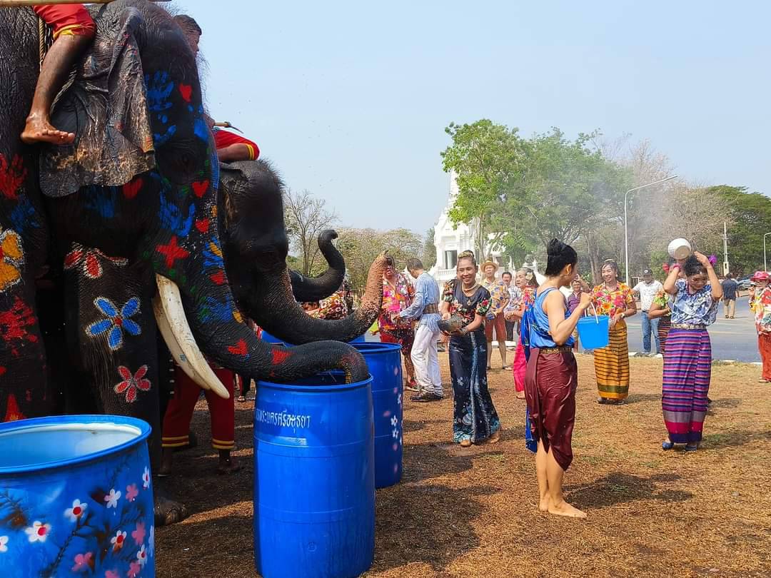 ทน.อยุธยา ร่วมกับ ททท. วังช้างอยุธยา แล เพนียด จัดงาน “อยุธยามหาสงกรานต์ สนุก สุข ศักดิ์สิทธิ์”