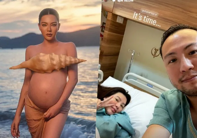 "ดิว อริสรา" คลอดแล้ว! สาวน้อย "น้อง Sahara Elodie Lee" ลูกคนที่ 2 