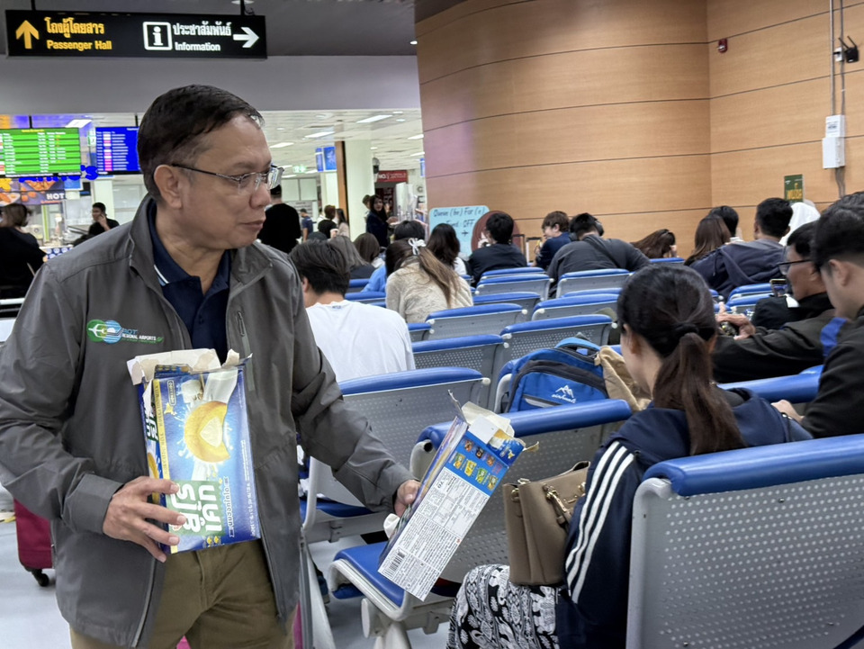 สนามบินหาดใหญ่ ช่วยเหลือผดส.และผู้ใช้บริการ จากสถานการณ์น้ำท่วมในพื้นที่อำเภอหาดใหญ่