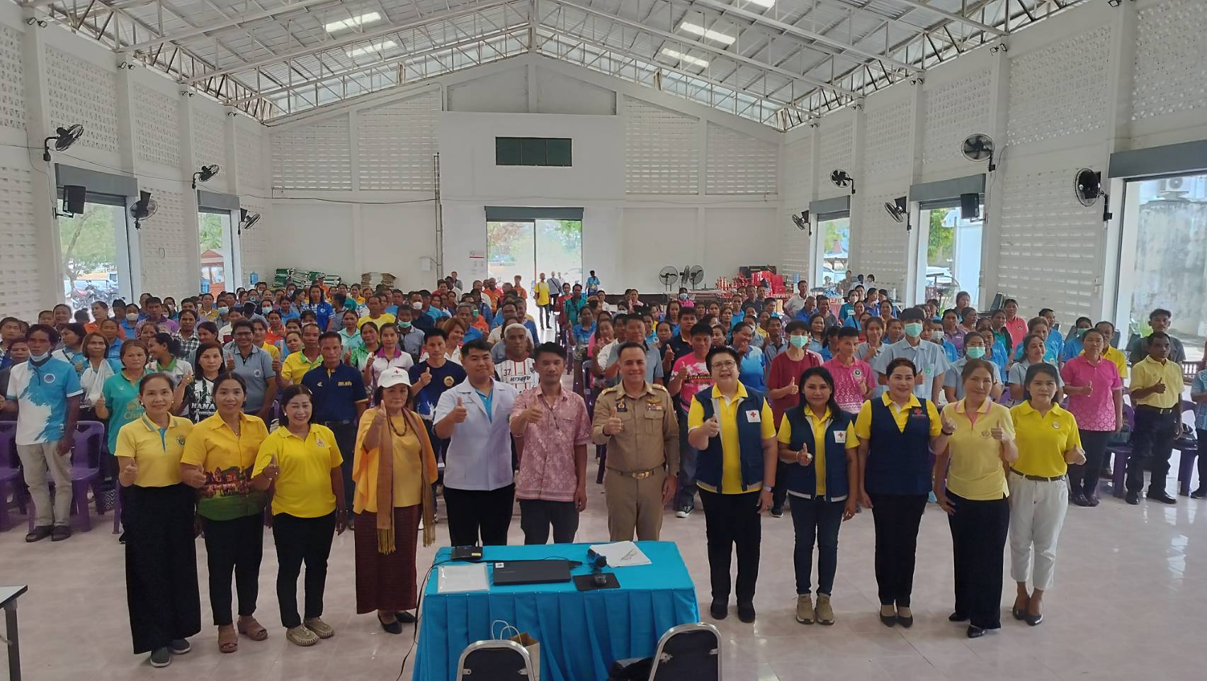 ศูนย์ฯอาสาสมัครสภากาชาดไทย อ.บัวเชด ร่วมโครงการรณรงค์และพัฒนาระบบบริการหน่วยรับบริจาคโลหิต อวัยวะ และ ดวงตา