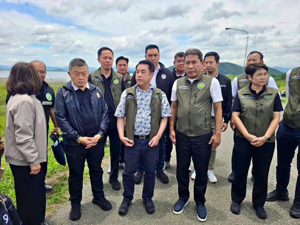 “รมว.เกษตรฯ” ลุยอ่างเก็บน้ำประแสร์ รับมือเอลนีโญ สั่ง 5 มาตรการคุมเข้มบริหารน้ำ หนุน EEC-ภาคอุตสาหกรรม