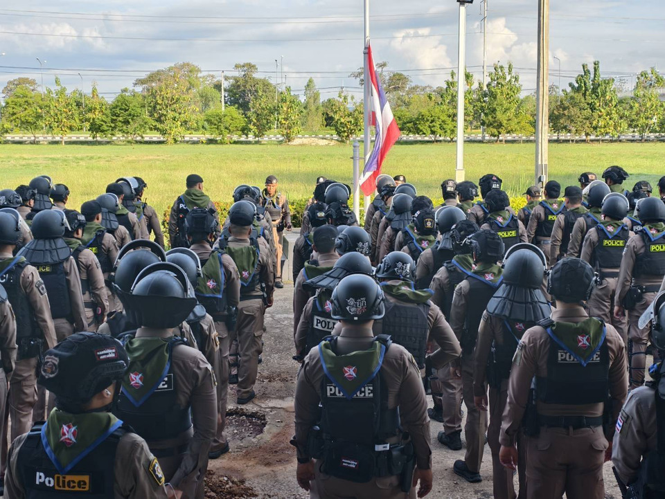 ตร.สระแก้วระดม 200 นาย เสริมแนวชายแดนไทย-กัมพูชา“หนองหญ้าแก้ว-หนองจาน” ผบ.ตร.ย้ำภารกิจปกป้องอธิปไตย 