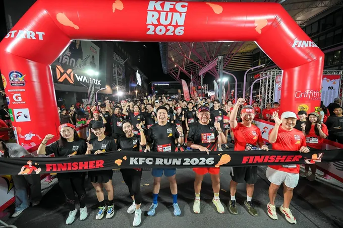 KFC RUN 2026 ปิดฉากสุดมันส์ ระดมทุน 7.6 ล้าน ส่งต่อโอกาสเด็กหลุดระบบการศึกษา