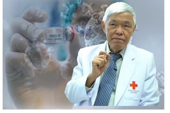 'หมอยง'เผยผลการศึกษาภูมิต้านทานหลังฉีดวัคซีนวัคซีน AstraZeneca-Sinovac