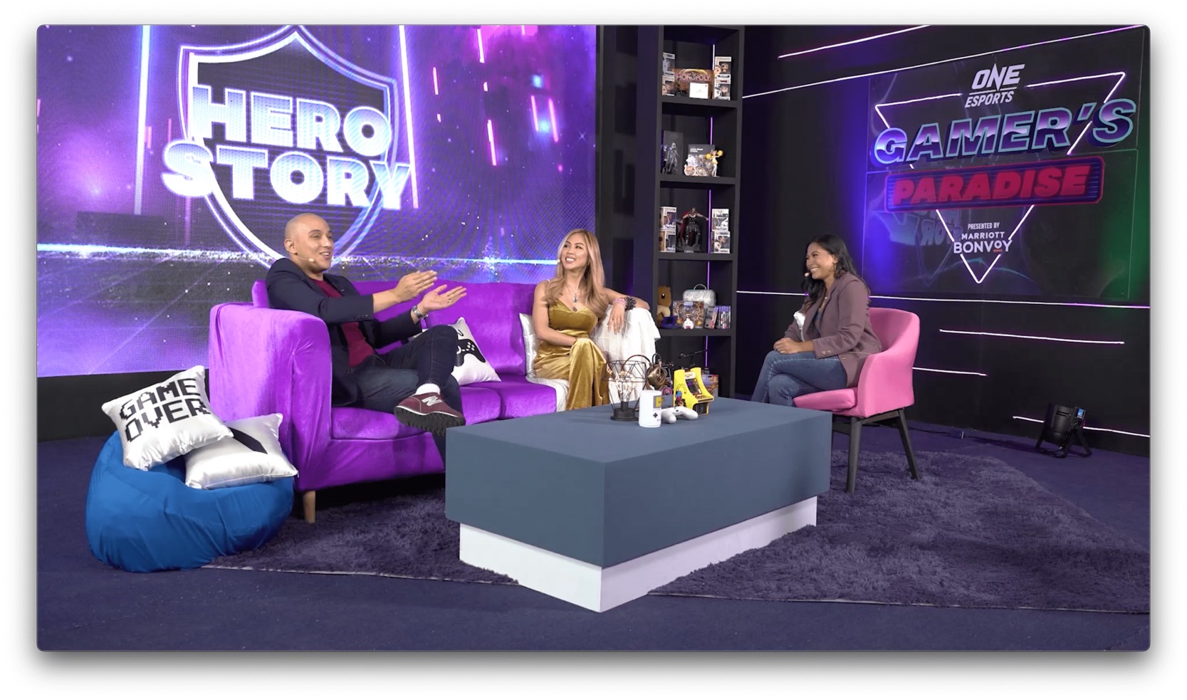ONE Esports และแมริออท บอนวอย เปิดตัวซีรีส์เกมวาไรตี้ทอล์กโชว์ใหม่ล่าสุด