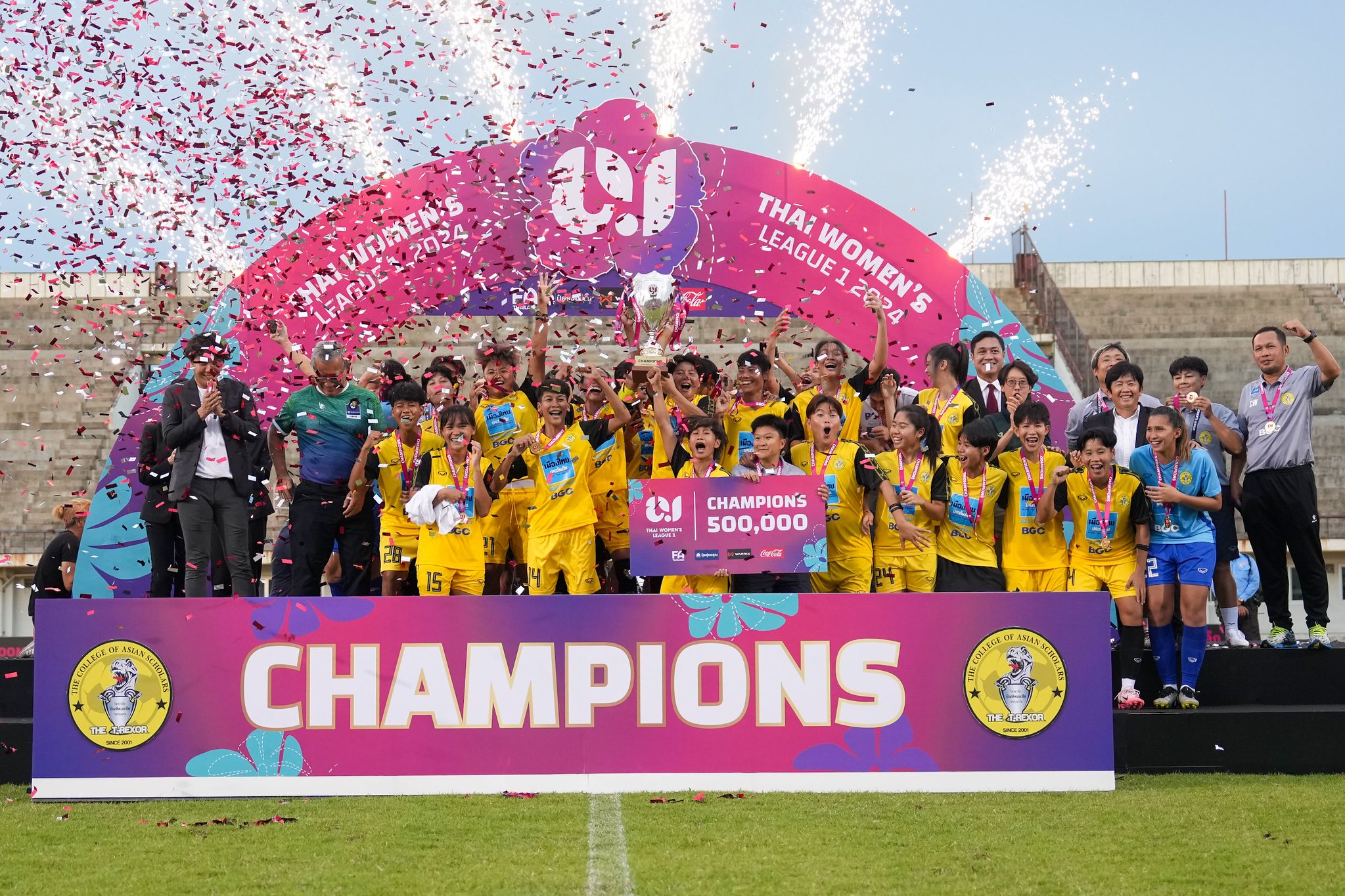 AFC ส่งจดหมายยืนยันให้สิทธิ์ "บัณฑิตเอเซีย" ลุยศึก AWCL รอบแบ่งกลุ่ม ฤดูกาล 2024/25