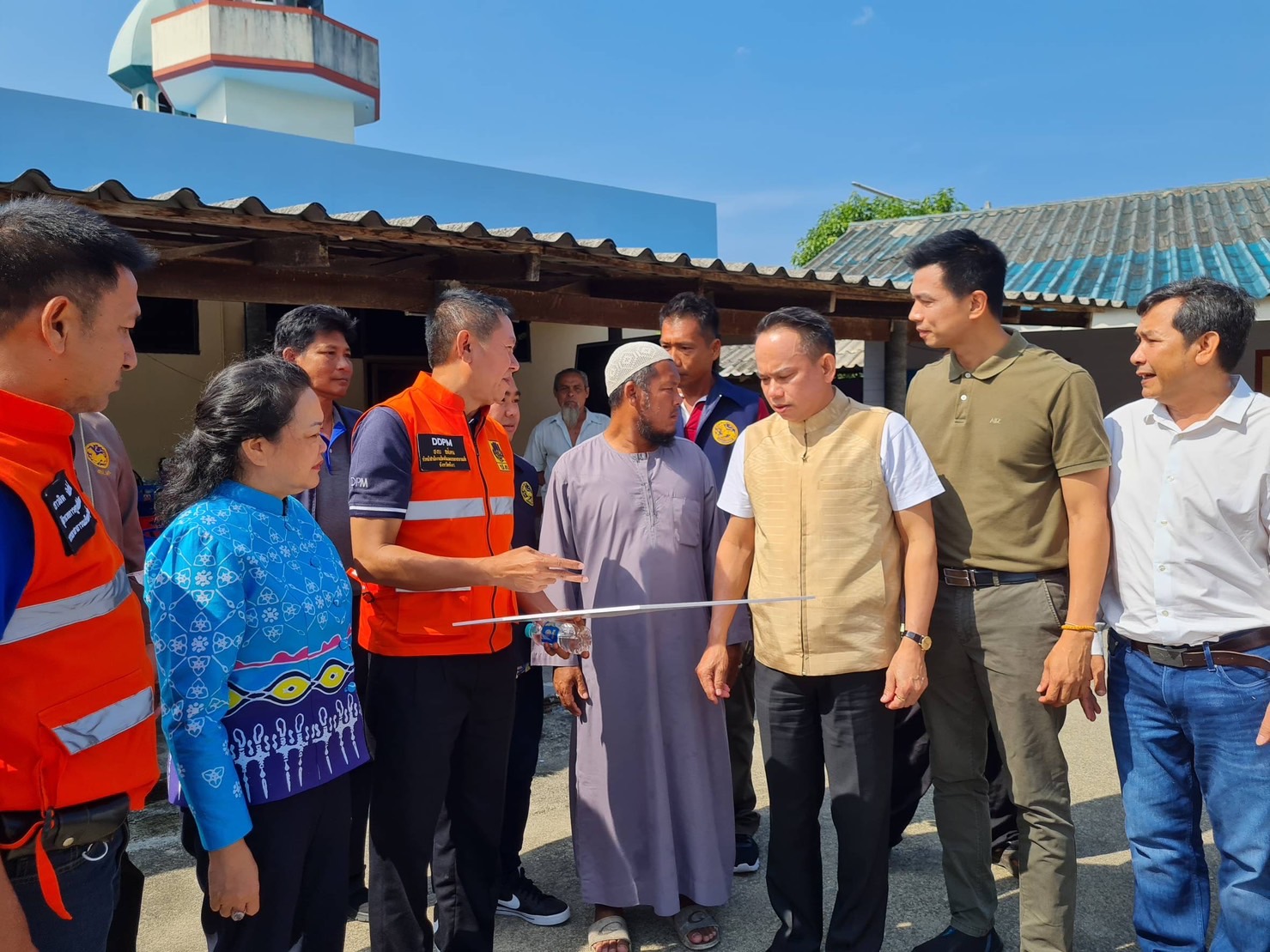 รองปลัดกระทรวงมหาดไทยลงพื้นที่ตรวจติดตามงานในจังหวัดพังงา