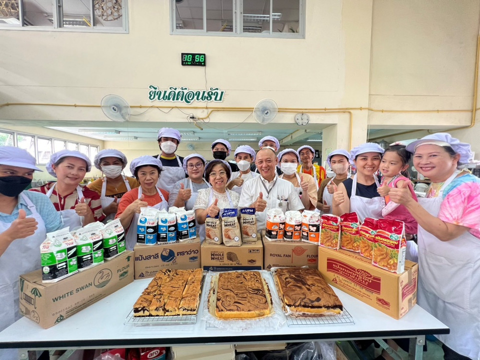 UFM ผนึกโรงเรียนฝึกอาชีพ ยกระดับเบเกอรี่ไทย มอบแป้งสอนทำขนม สร้างผู้ประกอบการรุ่นใหม่
