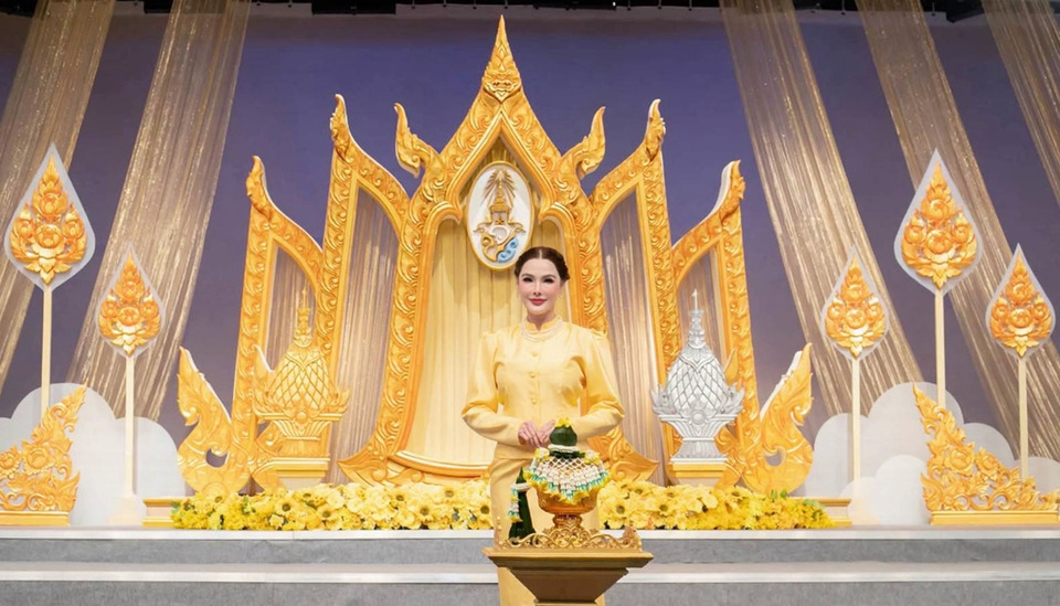 “ดร.ปิ๊งปิ๊ง รภัทร” น้อมสำนึกพระมหากรุณาธิคุณ ร่วมถวายพระพร ร.10 ทาง ททบ.5 ตั้งปณิธานทำดีเพื่อแผ่นดิน