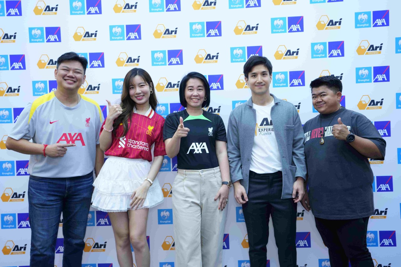 กรุงไทย-แอกซ่า ประกันชีวิต พันธมิตรหลักทีมหงส์แดง มอบประสบการณ์สุดพิเศษเอาใจลูกค้าคอลูกหนัง  พาชมแมตช์ว่าที่แชมป์ ระหว่าง ลิเวอร์พูล-แมนเชสเตอร์ซิตี้