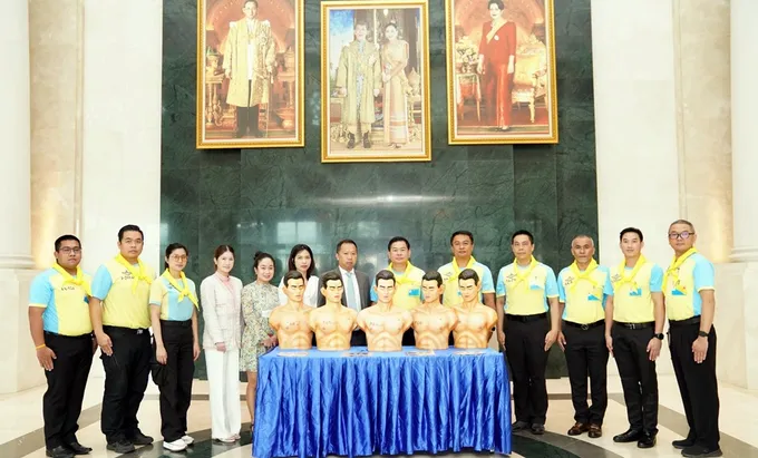 กยท. มอบหุ่นฝึกช่วยฟื้นคืนชีพฯ แก่ DSI นำไปใช้งานด้านจิตอาสา