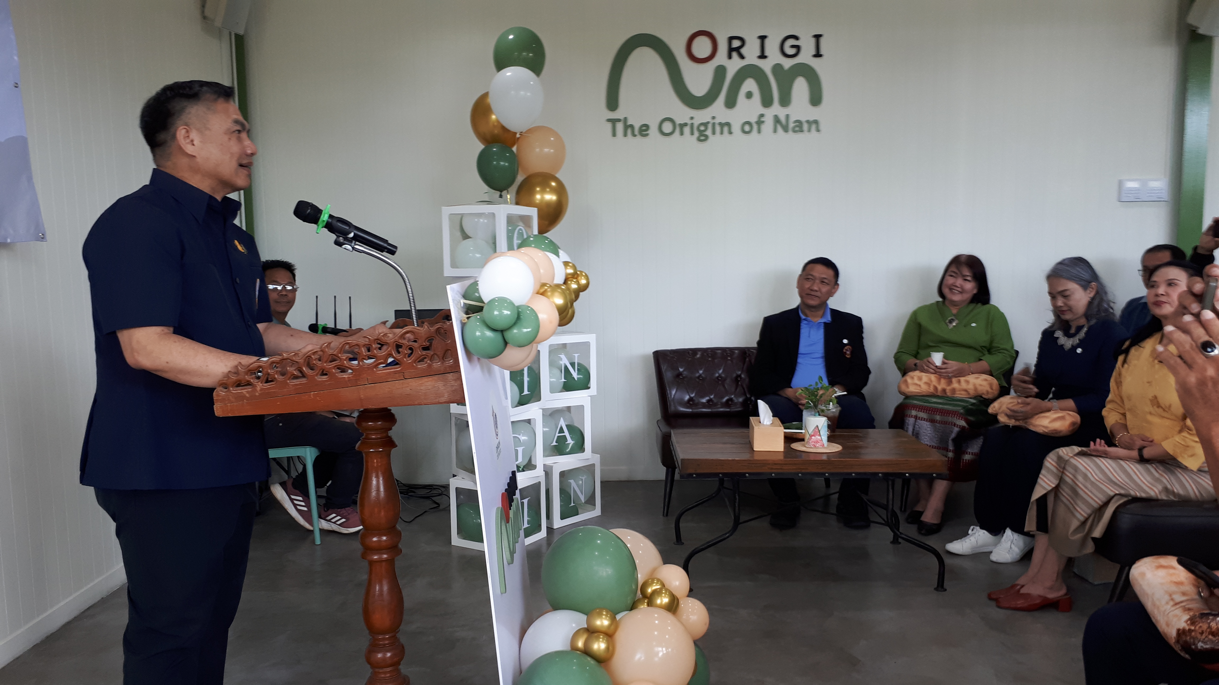 "ออริจิน่านสเปซ" (Origi-nan Space) ศูนย์รวมคสัสเตอร์เกษตรแปรรูป  งานคราฟ ของน่าน