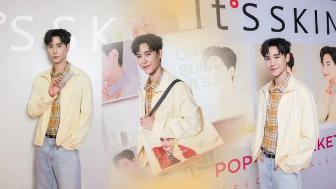 ‘จูเนียร์ ปณชัย’ เสิร์ฟความสดใส ประเดิมวันแรก It’S SKIN POP-UP Market : SPECIAL SALE แชร์ทริคหน้าฉ่ำด้วย ‘โทนเนอร์พี่จู’