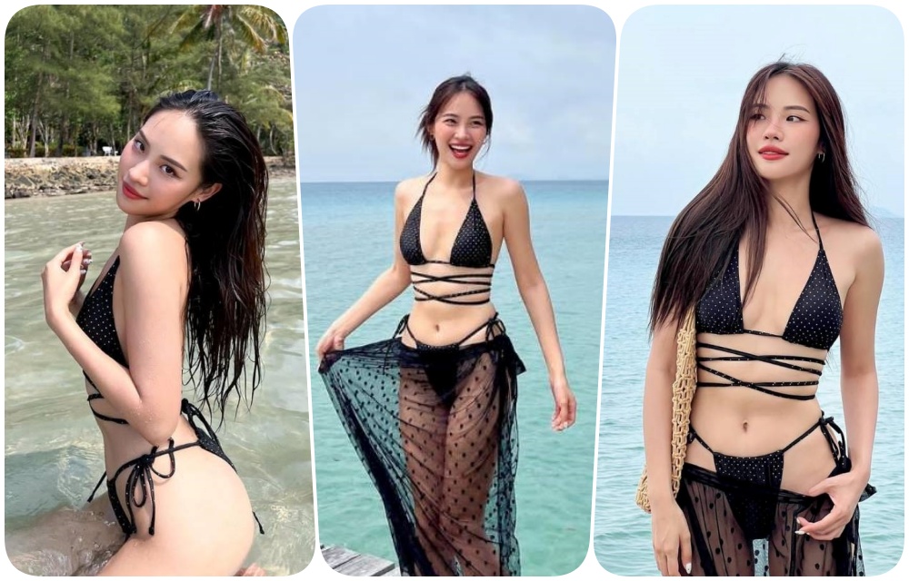 เผ็ดจี๊ดจ๊าด! "สอง ณัชชา" จัดเต็มบิกินีตัวจิ๋ว อวดหุ่นแซ่บเต็มตา