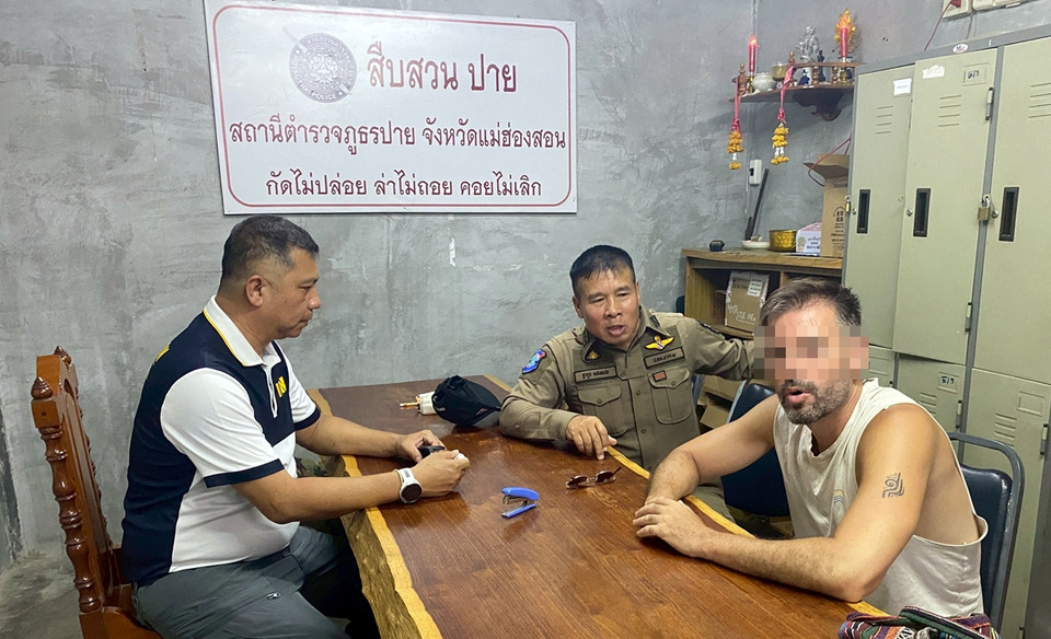 บุกจับหนุ่มอิสราเอล เจ้าของสตูดิโอปาย คดีธุรกิจผิดกฎหมาย-แจ้งข้อมูลเท็จ
