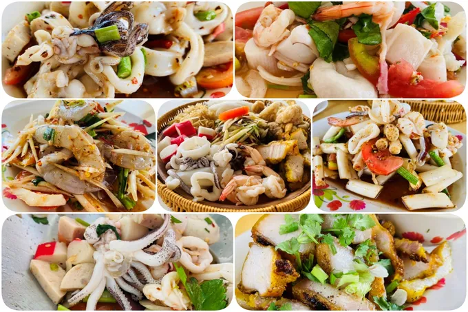 "เผ็ด ร้อน แซ่บ อร่อยยันสาก" ที่ร้านตำครกระเบิด