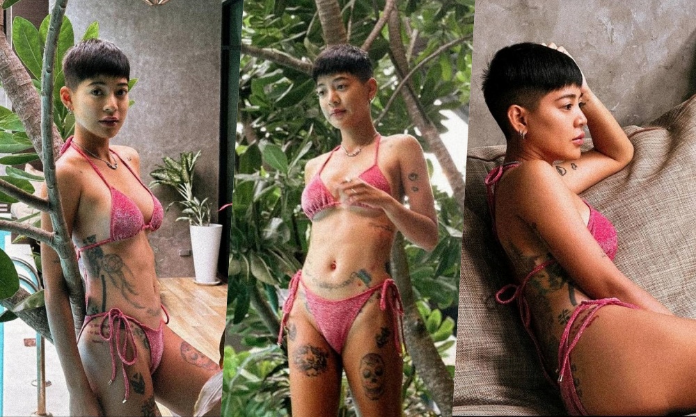 ร้อนทุกองศา! "สายป่าน" สวมทูพีซตัวน้อย อวดรอยสักทั่วร่างกาย