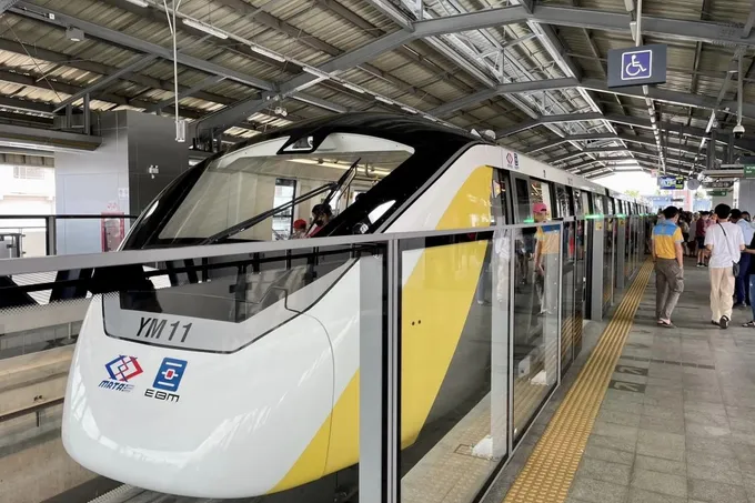 รถไฟฟ้าสายสีเหลืองประกาศกลับมาเปิดให้บริการตามปกติทุกสถานี