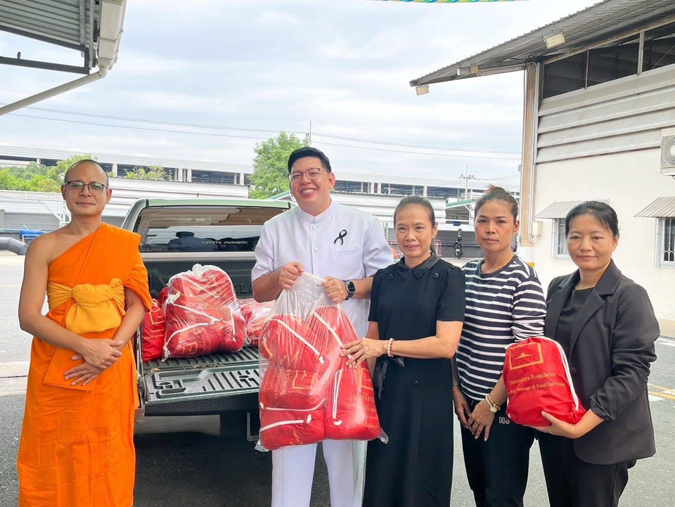 วัดพระธรรมกาย ร่วมภาคีเครือข่าย หนุนโครงการช่วยครัวเรือนเปราะบางธัญบุรี
