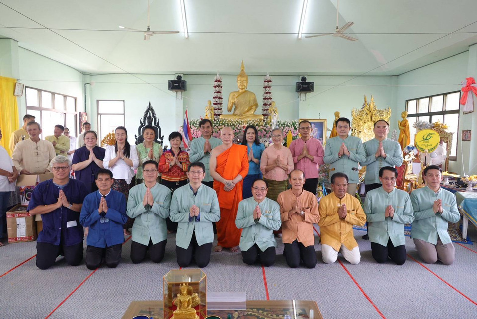 ม.แม่โจ้ ร่วมกับ สมาคมศิษย์เก่าแม่โจ้ จัดทอดกฐินสามัคคี ประจำปี 2568 ณ วัดทุ่งหมื่นน้อย
