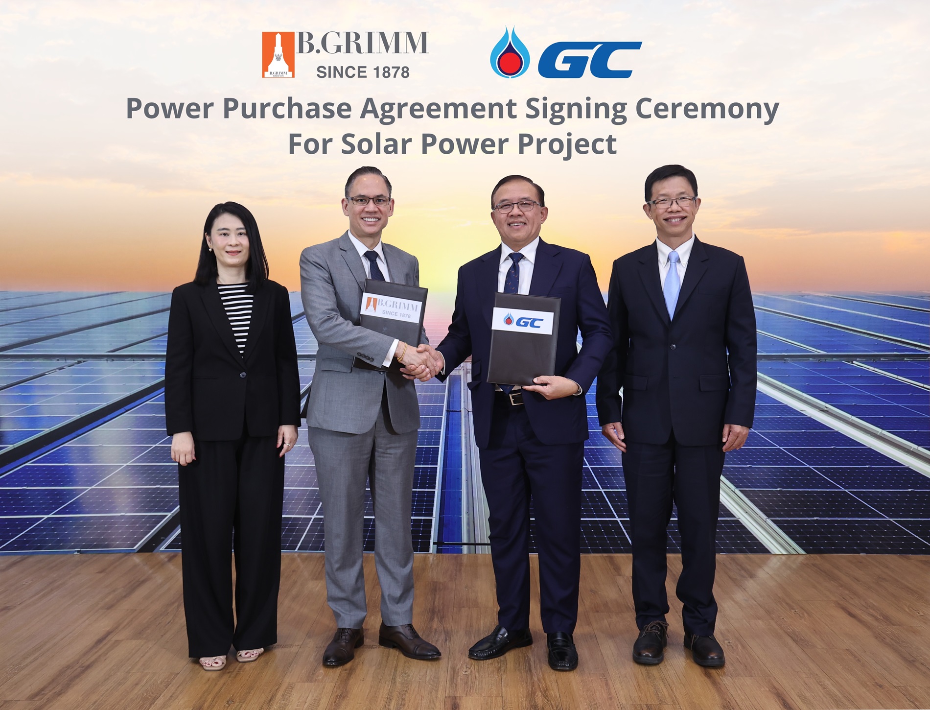 B.GRIMM Power จับมือ GC ร่วมพัฒนาโครงการ Solar Power 8 เมกะวัตต์ พร้อมขับเคลื่อนสู่เป้าหมาย Net Zero