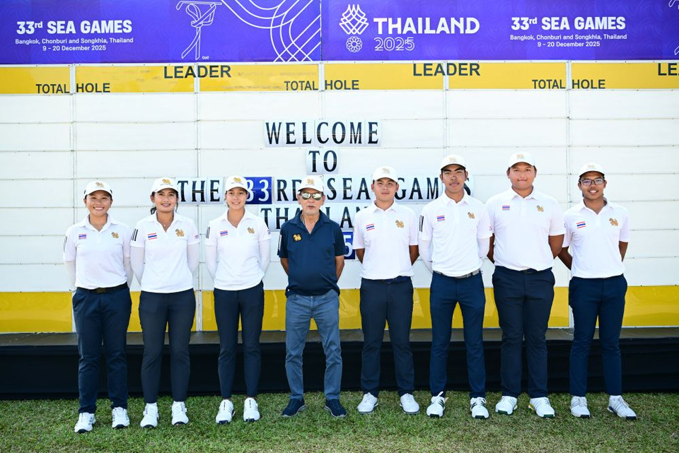 ทีมกอล์ฟไทยพร้อมชิงชัยซีเกมส์ "นายกฯ รังสฤษดิ์" กำชับนักกีฬาโชว์ฟอร์มดีที่สุด