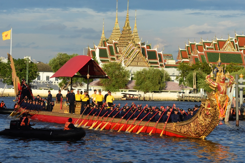 อัญเชิญเรือพระที่นั่งนารายณ์ทรงสุบรรณ รัชกาลที่ 9 ลงน้ำ เตรียมการจัดขบวนพยุหยาตราทางชลมารค