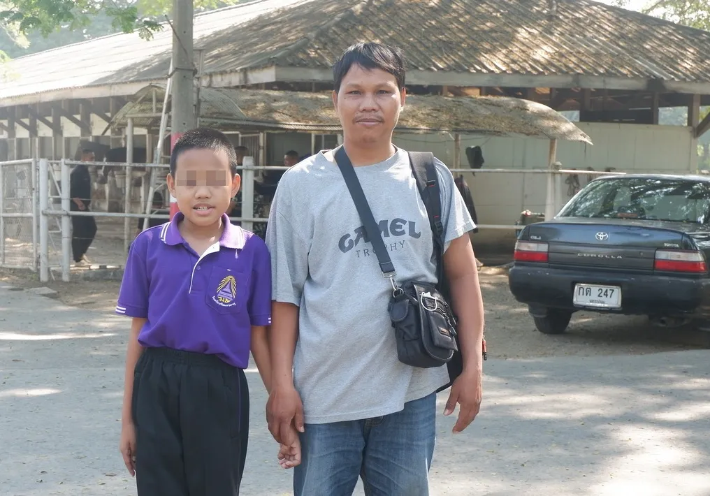 น้องเดี่ยวและคุณพ่อ