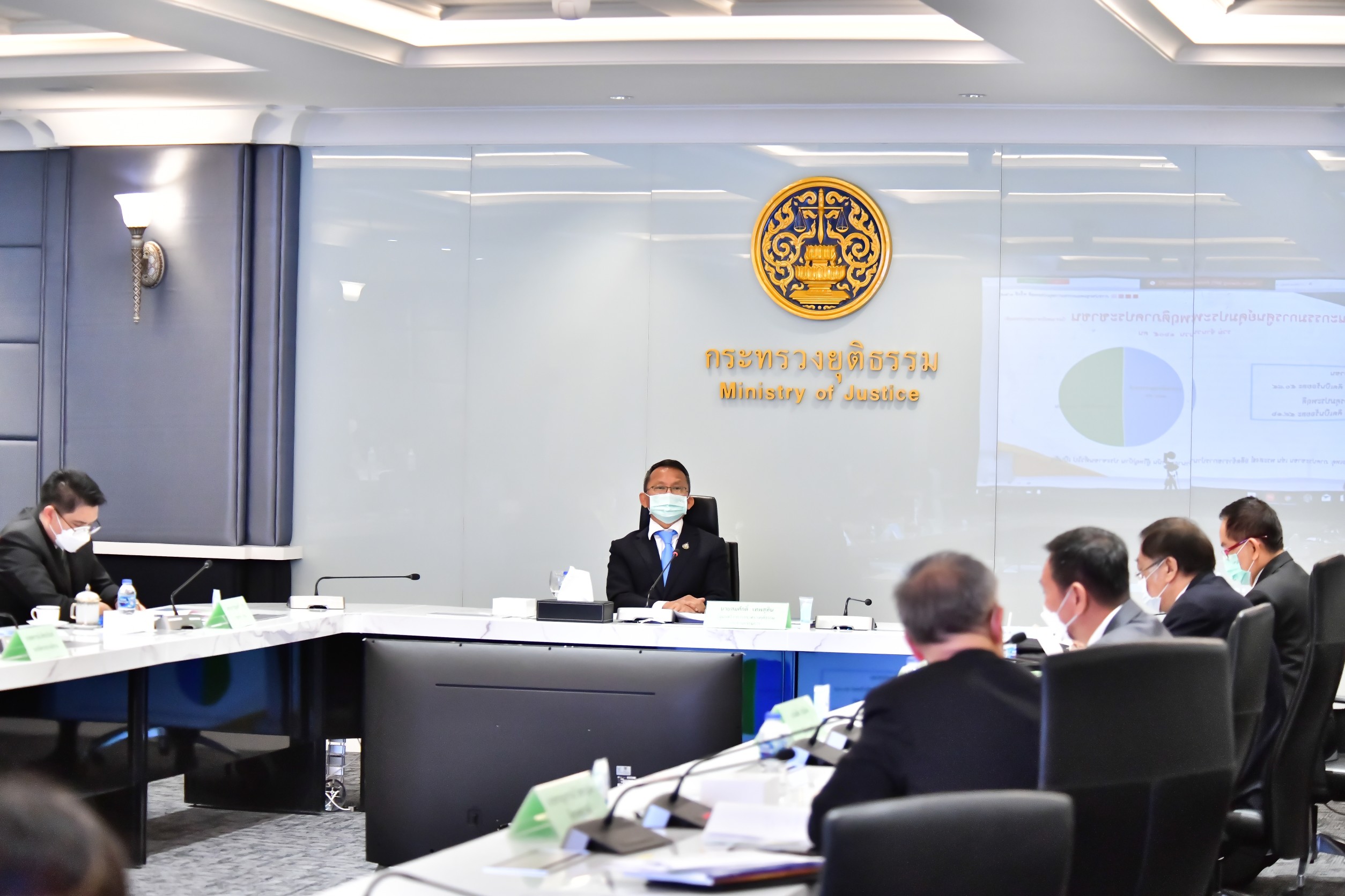 รมว.ยุติธรรม ถกคณะกรรมการคุมประพฤติ เตรียมพร้อมรับกฎหมาย JSOC เผยตั้งศูนย์คุมประพฤติภาคประชาชนนำร่องแล้ว 12 แห่ง