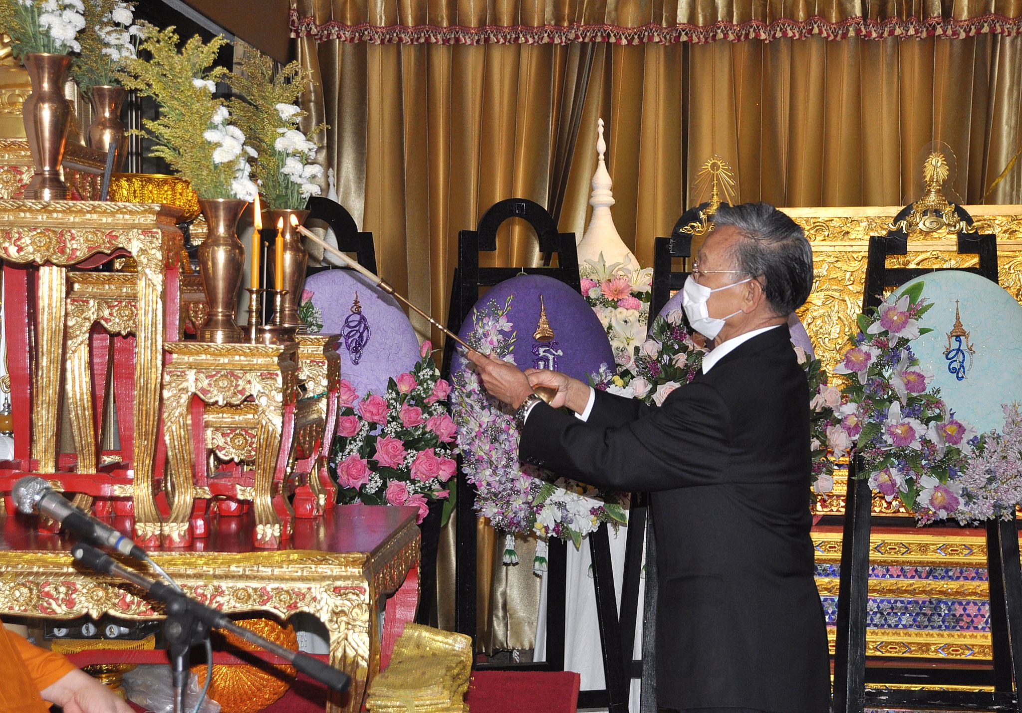  'ชวน หลีกภัย'เป็นประธานพิธีสวดพระอภิธรรมศพ'ม.ล.รองฤทธิ์'โดยมีมูลนิธิคึกฤทธิ์80ฯ เป็นเจ้าภาพ 