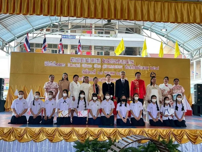 "เขตดอนเมือง" ร่วมเปิดโครงการ "Interested Chinese Class @DONMUANG" ยกระดับภาษาจีนเยาวชนในพื้นที่