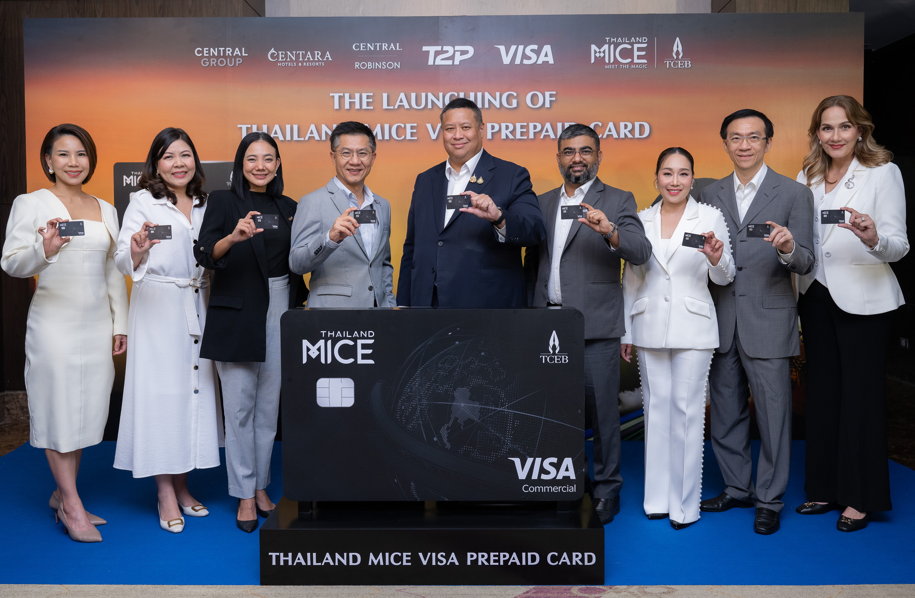 “ทีเส็บ วีซ่า” เปิดตัวบัตร “Thailand MICE Visa Prepaid Card” ชวนสัมผัสมนต์เสน่ห์ไมซ์เหนือระดับในไทย