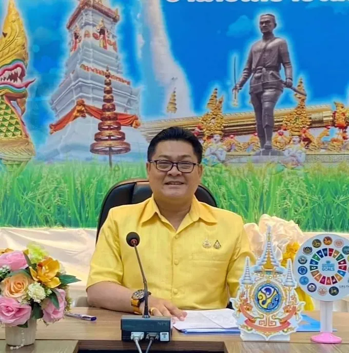 อำเภอเมืองยโสธร เชิญชวน ปชช.ทุกหมู่เหล่าเดิน วิ่ง ปั่น ป้องกันอัมพาตเฉลิมพระเกียรติ