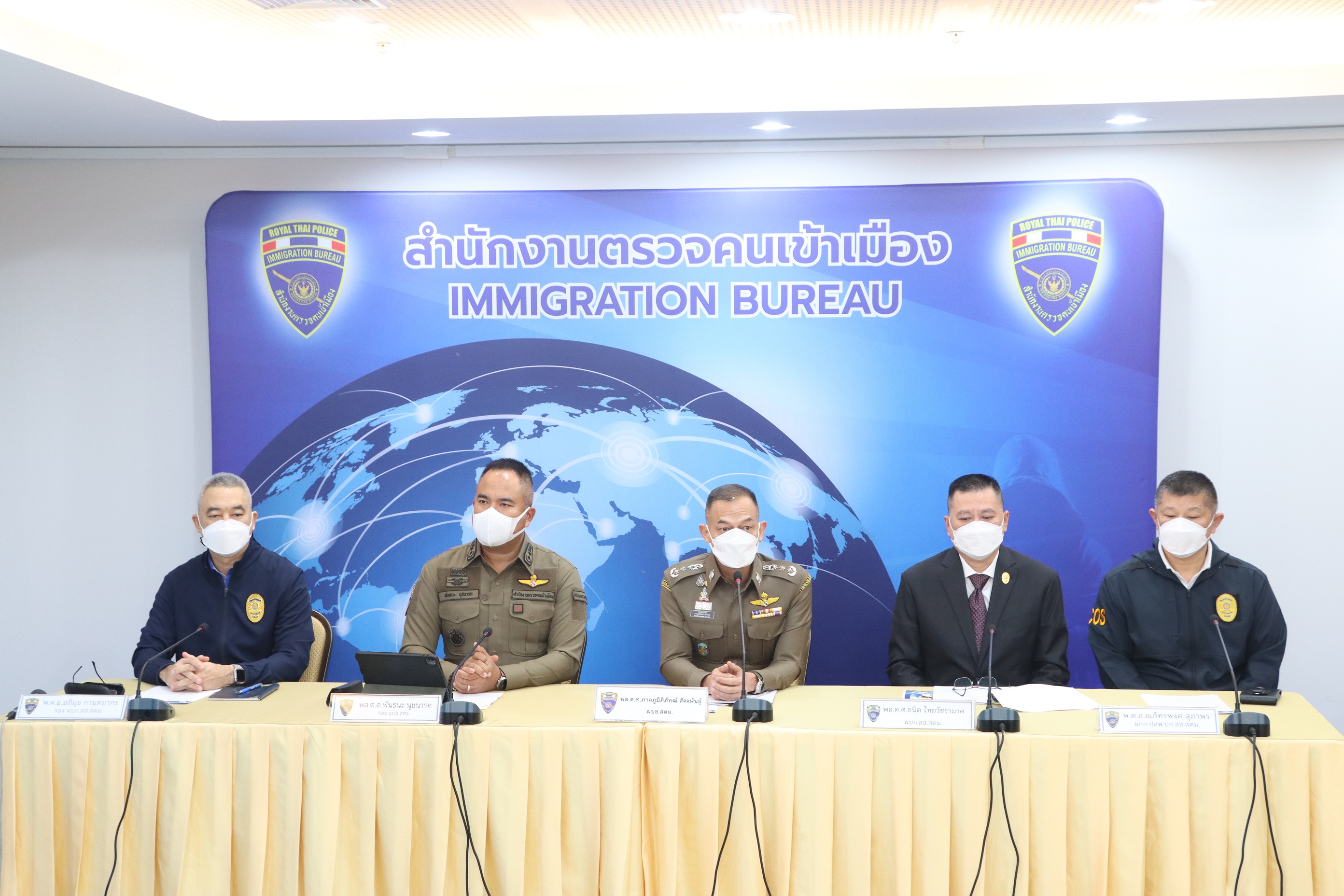 ตม.เปิดยุทธการกวาดล้างมังกรซ่อนกาย จับต่างด้าวอยู่ในราชอาณาจักรเกินกำหนดอนุญาต