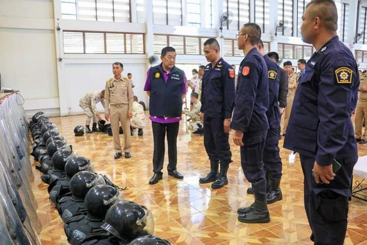 ร้อยเอ็ด ฝึกทบทวนการป้องกันการก่อความไม่สงบแก่สมาชิกกองอาสารักษาดินแดน 
