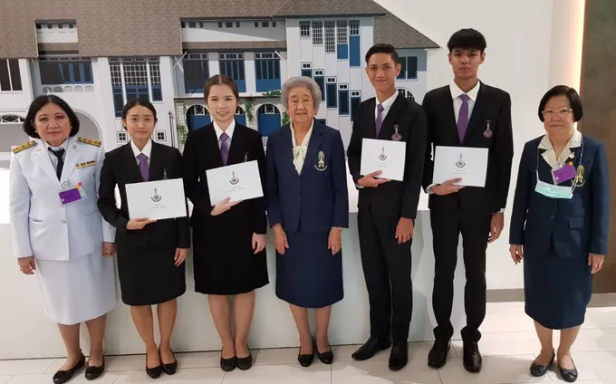 สถาบันเทคโนโลยีจิตรลดา (CDTI)  รับพระราชทานรางวัล