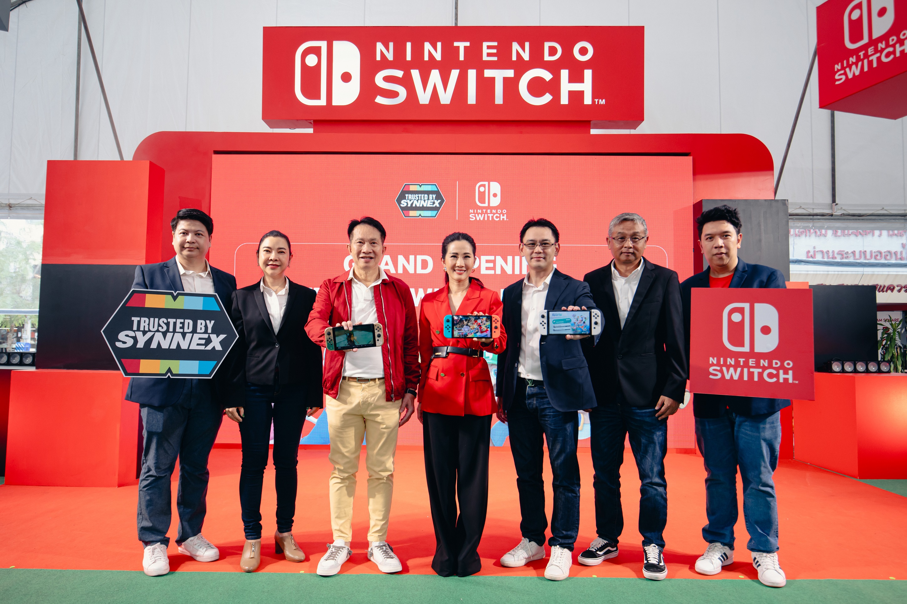 ซินเน็คฯ เปิดตัว Nintendo Switch by Synnex อย่างเป็นทางการ ชูบริการครบวงจร ตอกย้ำผู้นำด้านนวัตกรรมเกมมิ่งในประเทศไทย