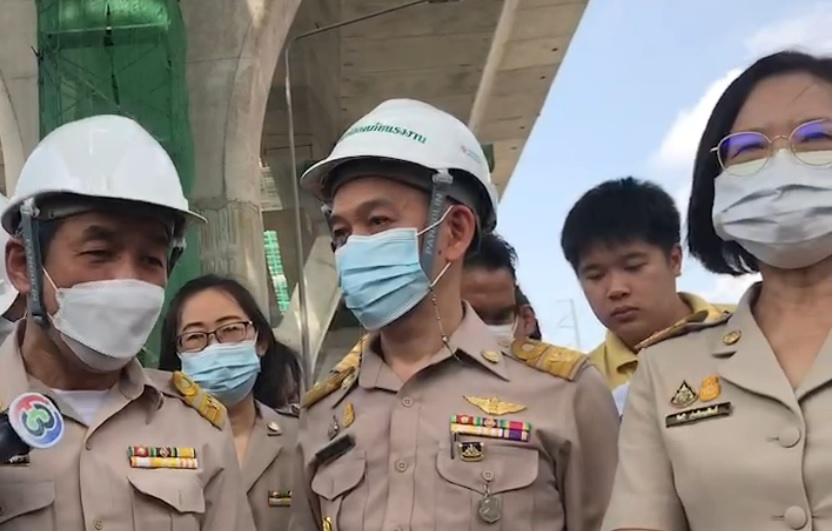 กรมสวัสดิการฯลงพื้นที่หาสาเหตุคานทางด่วนพระราม 2 หล่น ด้านบริษัทประกันฯเตรียมเจรจาชดใช้ค่าเสียหาย 4 ราย