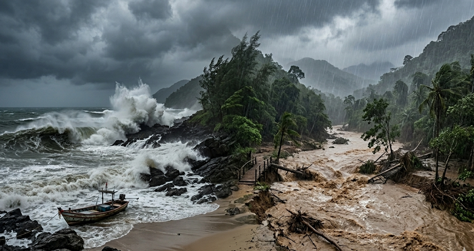 ด่วนที่สุด! อุตุฯ ออกประกาศฉบับ 14 เตือน "ฝนถล่มหนักถึงหนักมาก" ลากยาวถึง 21 พ.ค. สั่งเฝ้าระวังน้ำท่วมฉับพลัน-เรือเล็กงดออกจากฝั่ง