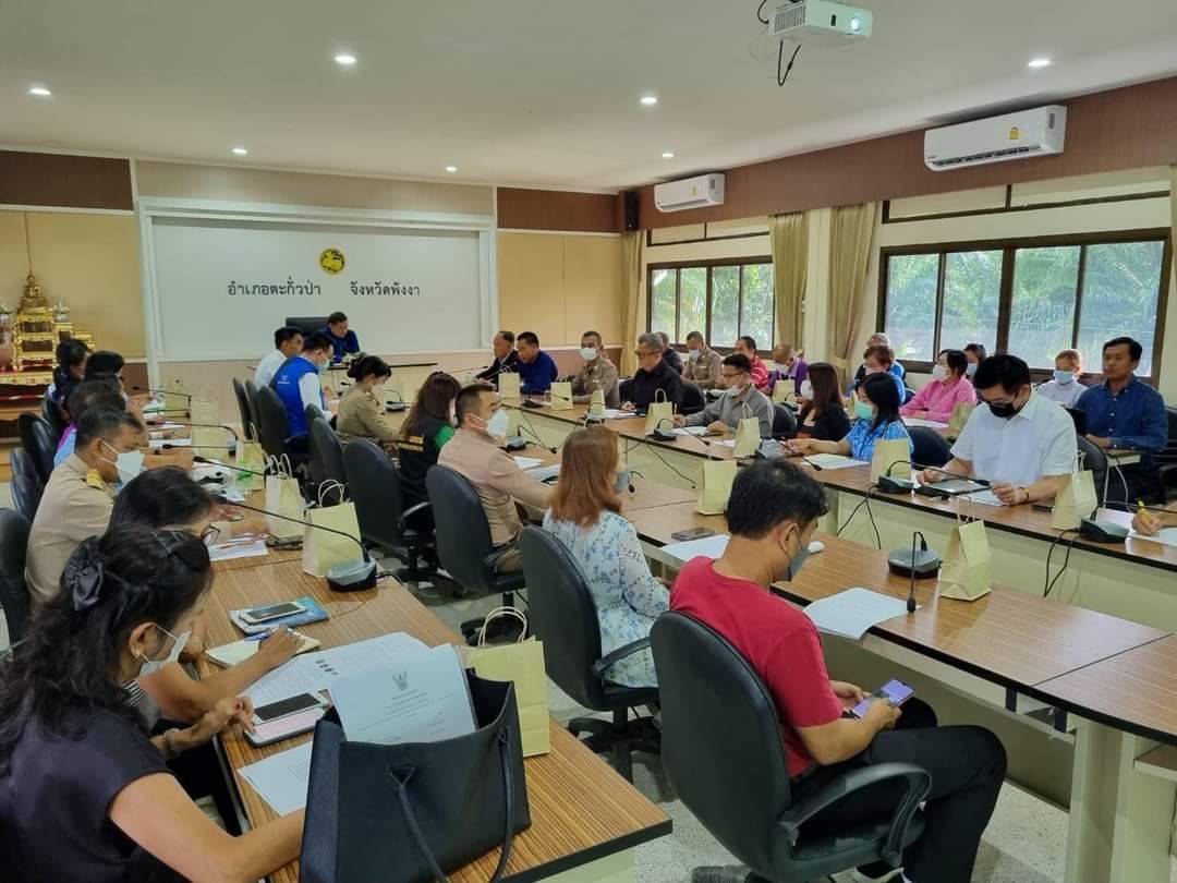 รองผู้ว่าฯพังงาเตรียมความพร้อมเปิดฤดูกาลท่องเที่ยวปี 2566