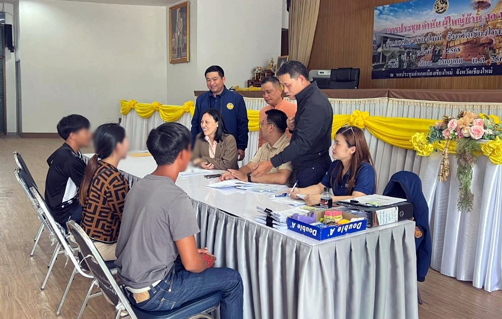 รองอธิบดีกรมการปกครอง ลงพื้นที่เชียงใหม่ ติดตามผลแก้ปัญหาสัญชาติและสถานะบุคคล