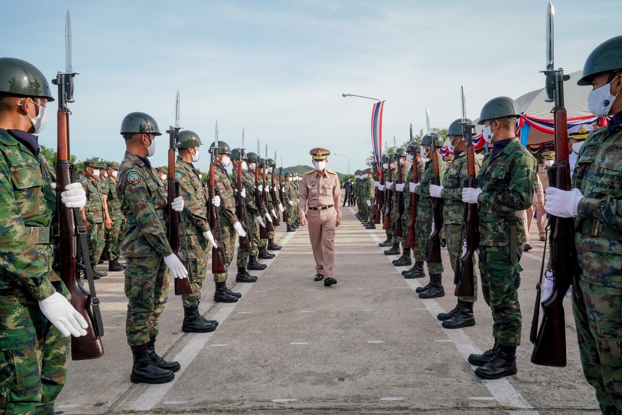 สอ.รฝ.จัดพิธีเทิดเกียรติผู้บัญชาการทหารเรือ ในวาระเยี่ยมอำลาหน่วยกองทัพเรือ