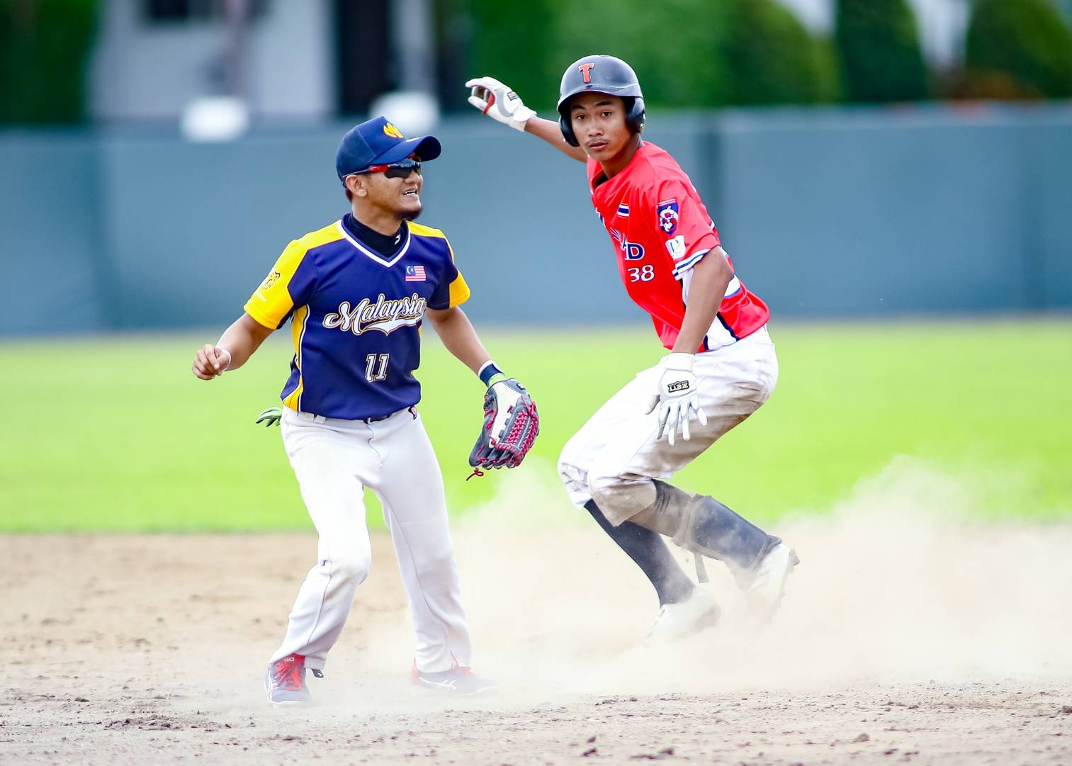 ทีมเบสบอลไทยสู้เต็มที่. ก่อนพ่ายฟิลิปปินส์ 5 : 9 ศึกเบสบอล BFA East Asia Baseball Cup 2024 รอบตัดเชือก