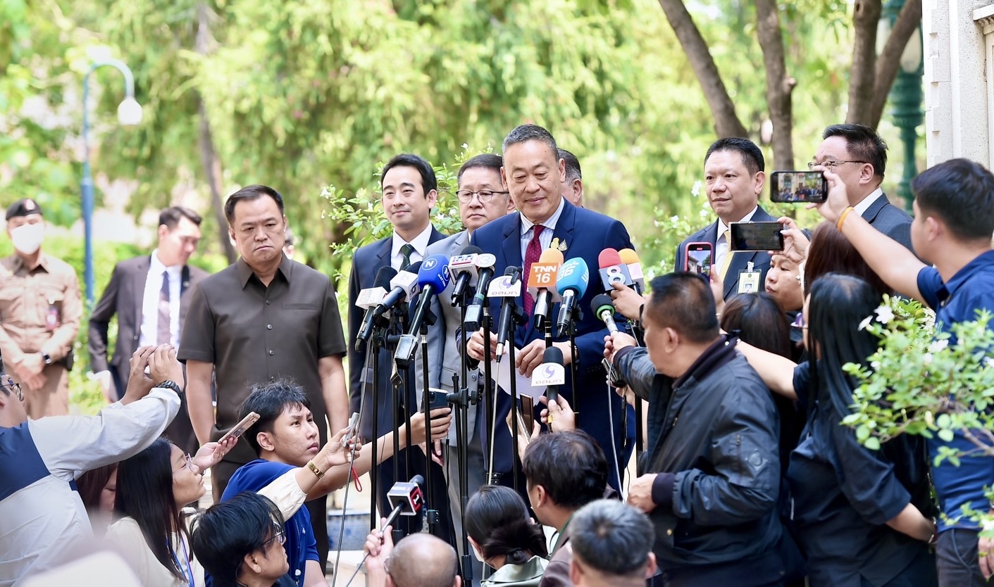 “เศรษฐา” ยืนกราน รัฐบาลแจกเงินดิจิทัล อ้างจีดีพีโตต่ำ ยันที่ประชุมเห็นพ้องเดินหน้า ย้ำ 10 เม.ย. รอฟังข่าวดี ก่อนเข้าครม.