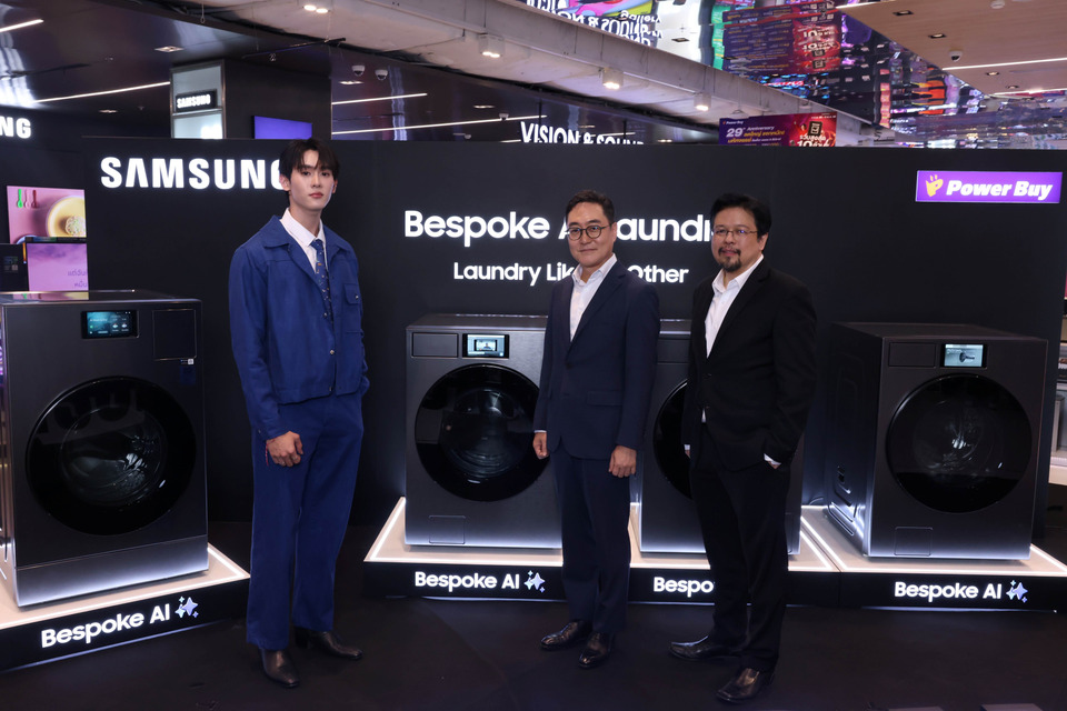 เพาเวอร์บาย จับมือ ซัมซุง เปิดตัว Bespoke AI Laundry ซีรีส์เครื่องซัก–อบอัจฉริยะรุ่นล่าสุด พร้อมส่งโปรสุดเอ็กซ์คลูซีฟ