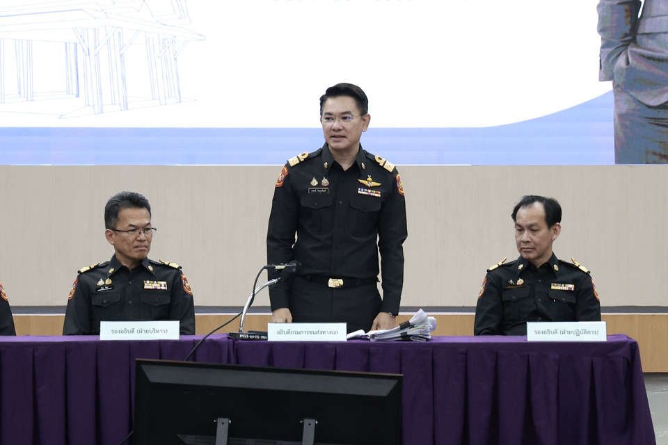 "สรพงศ์" อขบ.คนใหม่ ขับเคลื่อนภาระกิจ “ขับเคลื่อนขนส่งปลอดภัย มาตรฐานใหม่ ทันสมัยเพื่อประชาชน”