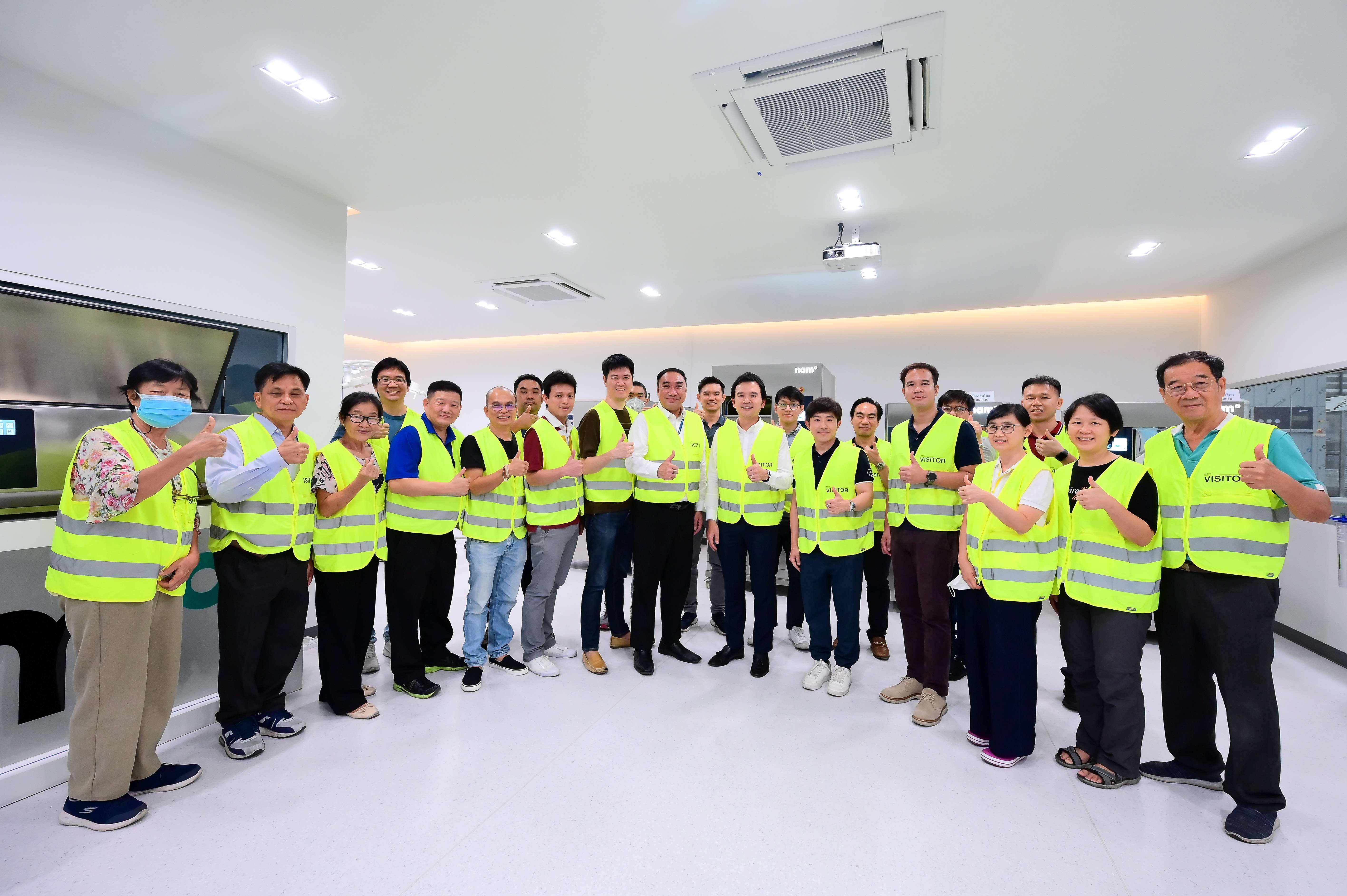 NAM เปิดบ้านต้อนรับกลุ่ม IAT เยี่ยมชมการผลิตเครื่องมือและอุปกรณ์ทางการแพทย์มาตราฐานระดับสากล     
