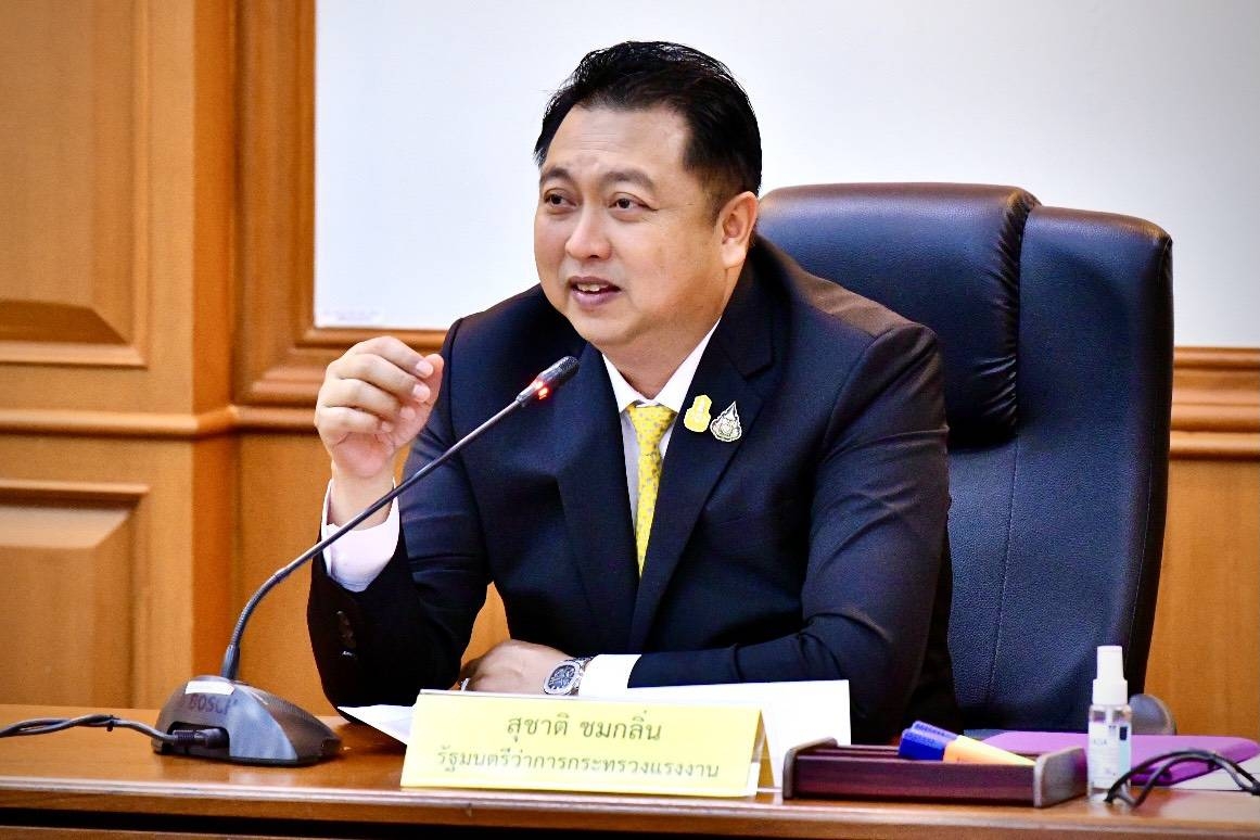 “จับกัง1” มอบ 3 นโยบายเร่งด่วน ตรวจโควิดต่างด้าว-คนไทยมีงานทำ-ส่งออกแรงงานไป ตปท.