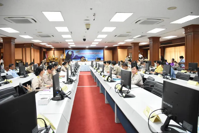 ตรังนำเสนอผลงานเพื่อขอรับการตรวจประเมินรางวัลคุณภาพการบริหารจัดการภาครัฐ หมวด 2
